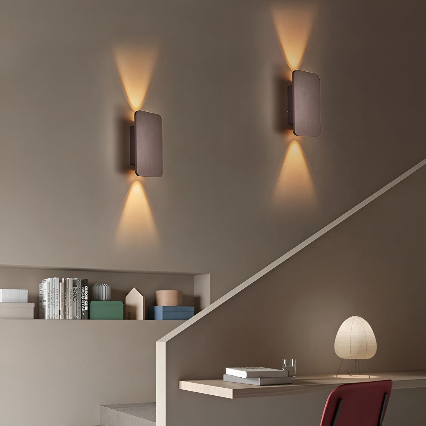 LightNest | Moderne Minimalistische Compacte Rechthoekige LED Wandverlichting