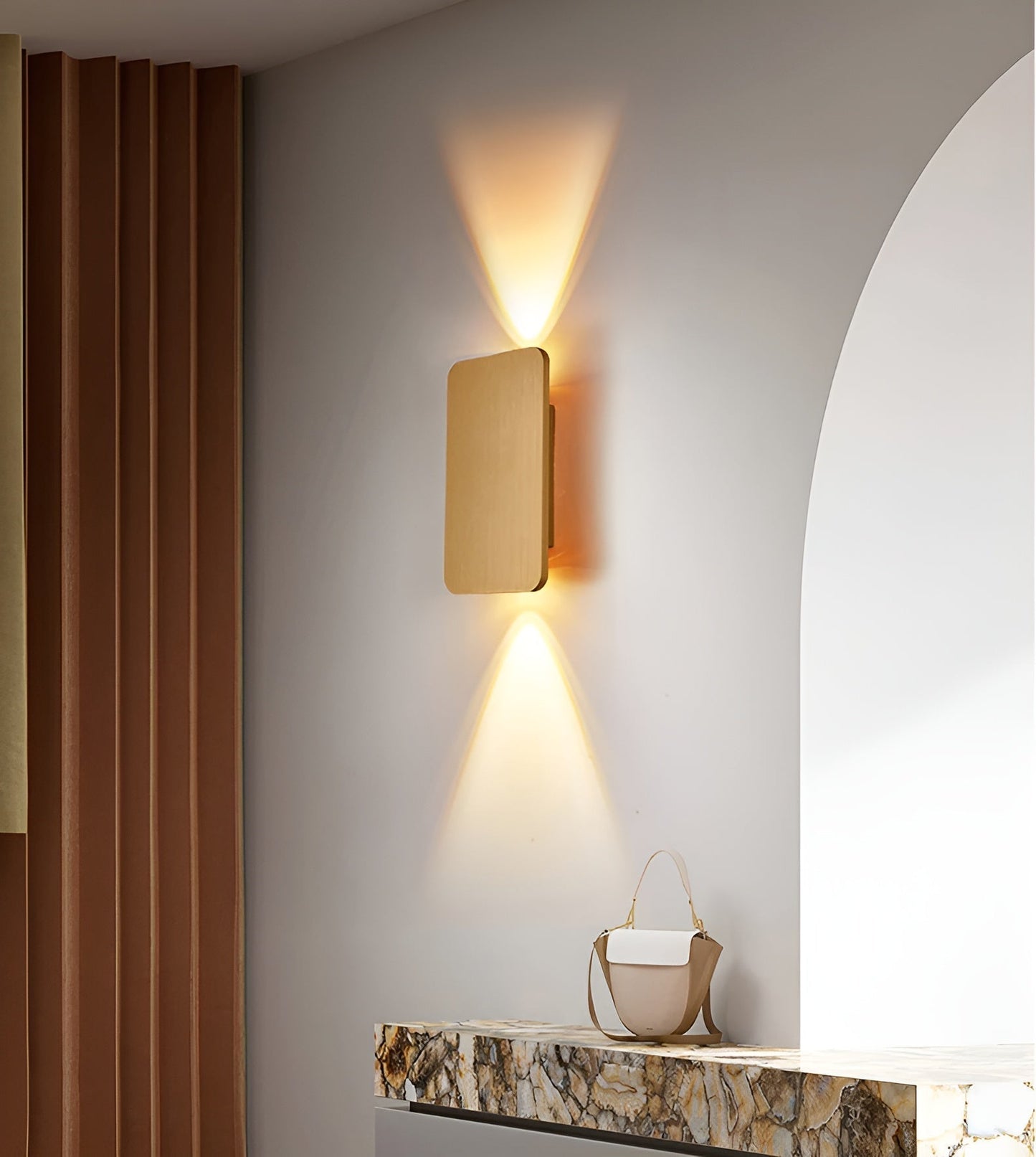 LightNest | Moderne Minimalistische Compacte Rechthoekige LED Wandverlichting