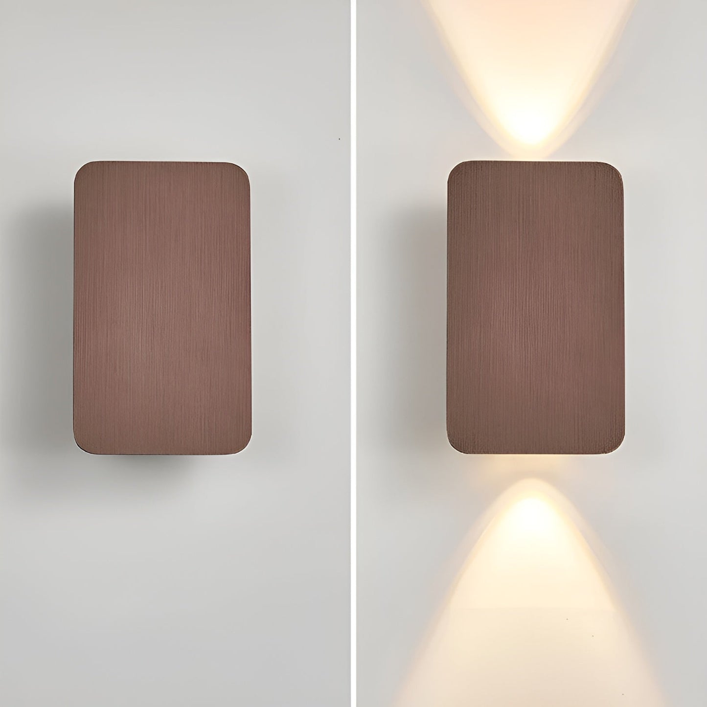 LightNest | Moderne Minimalistische Compacte Rechthoekige LED Wandverlichting