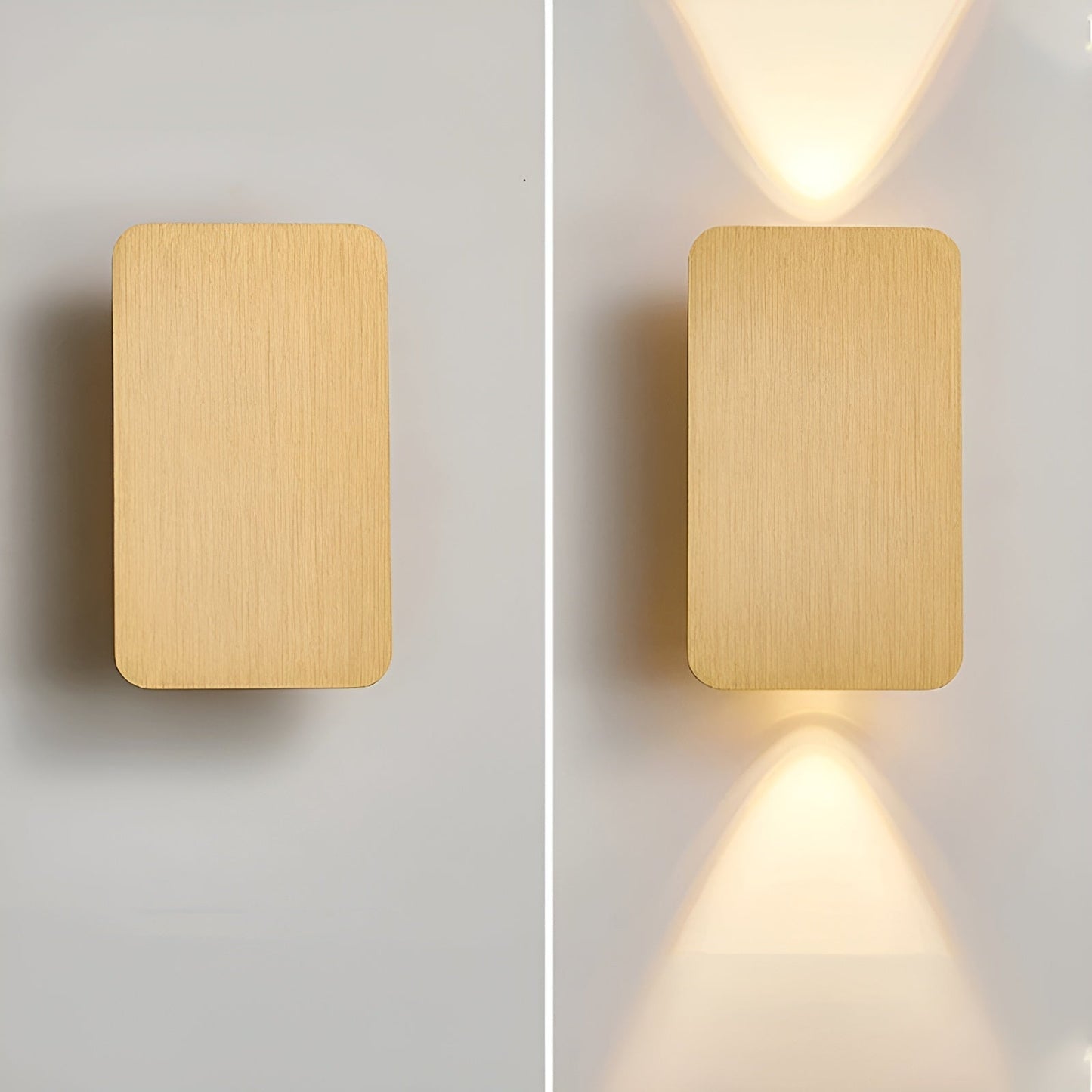 LightNest | Moderne Minimalistische Compacte Rechthoekige LED Wandverlichting