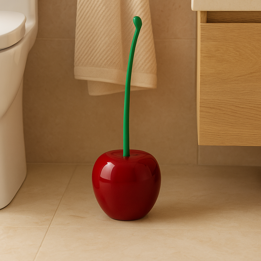 Elegante Toilettenborstel Nova – Moderne Borstel & Houder voor Hygiënische Badkamer