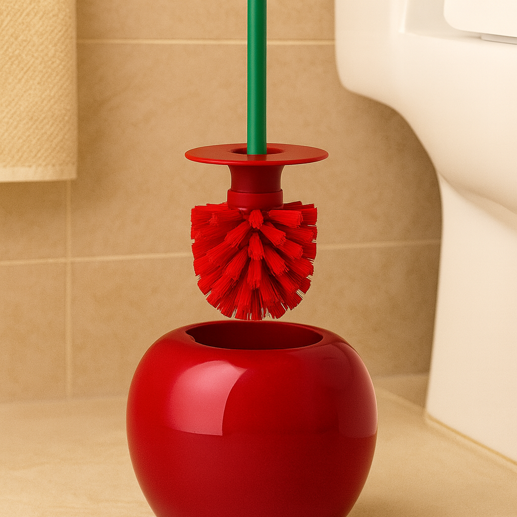 Elegante Toilettenborstel Nova – Moderne Borstel & Houder voor Hygiënische Badkamer