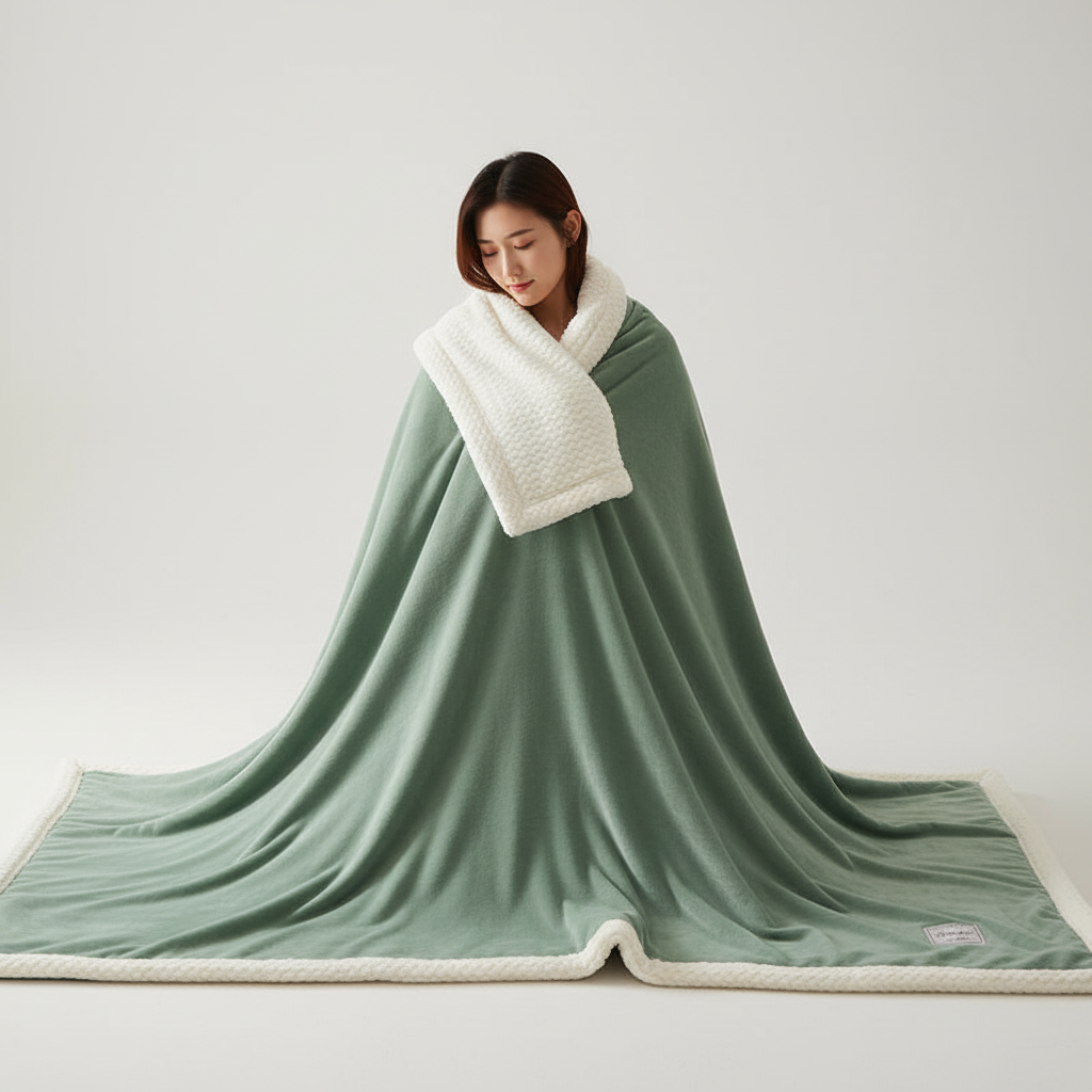 CozyLuxe Fleece Deken – Zachte Winterdeken van Hoogwaardig Polyester voor Warmte en Comfort