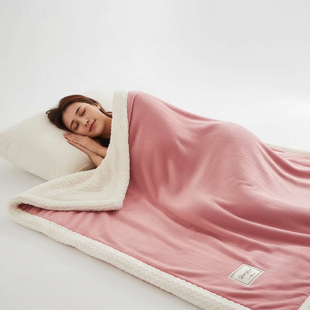 CozyLuxe Fleece Deken – Zachte Winterdeken van Hoogwaardig Polyester voor Warmte en Comfort