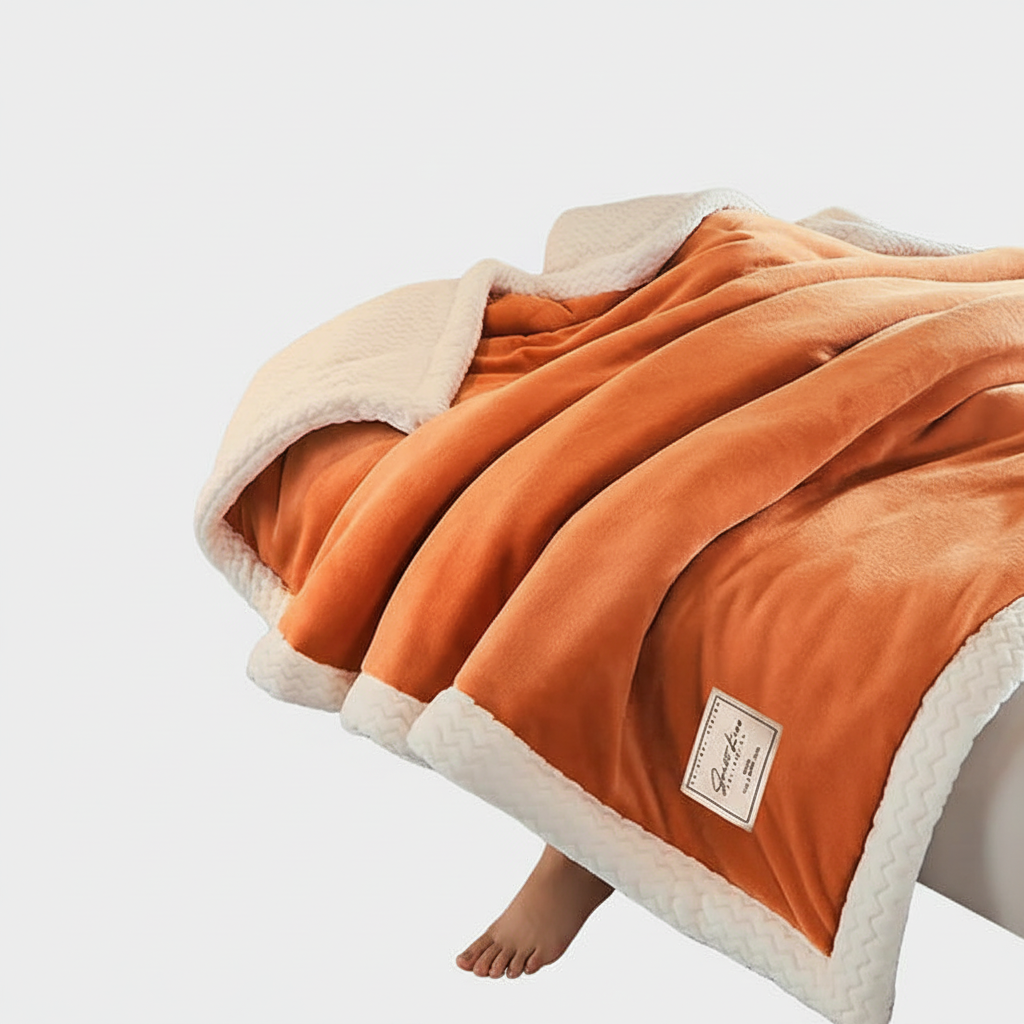 CozyLuxe Fleece Deken – Zachte Winterdeken van Hoogwaardig Polyester voor Warmte en Comfort