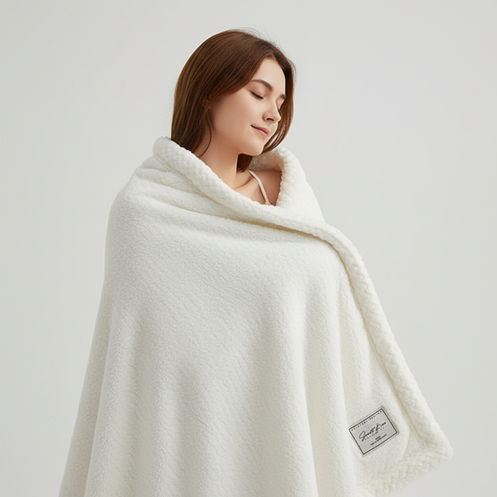 CozyLuxe Fleece Deken – Zachte Winterdeken van Hoogwaardig Polyester voor Warmte en Comfort