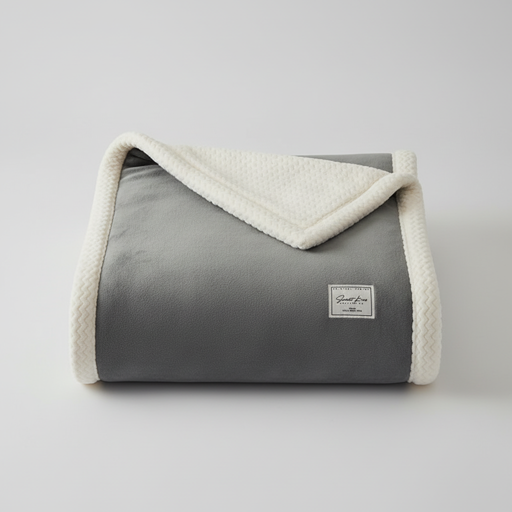 CozyLuxe Fleece Deken – Zachte Winterdeken van Hoogwaardig Polyester voor Warmte en Comfort