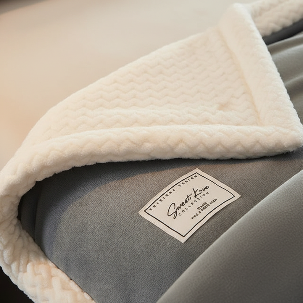 CozyLuxe Fleece Deken – Zachte Winterdeken van Hoogwaardig Polyester voor Warmte en Comfort