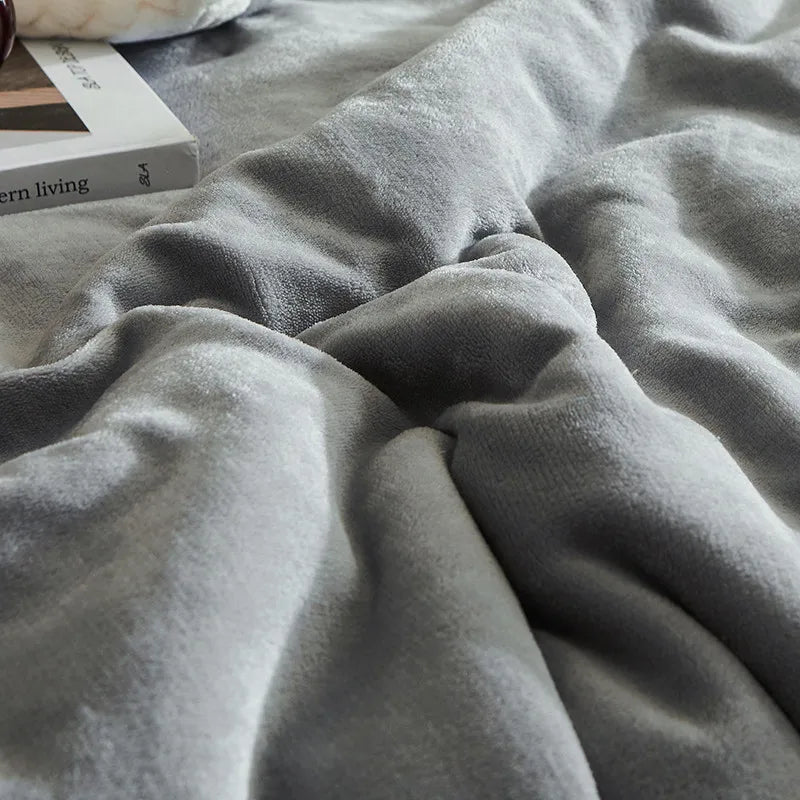CozyLuxe Fleece Deken – Zachte Winterdeken van Hoogwaardig Polyester voor Warmte en Comfort