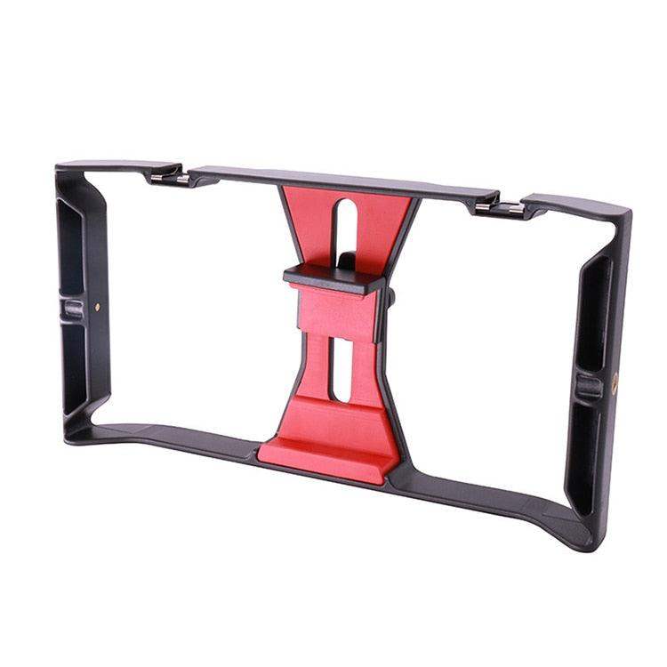 VideoGrip Smartphone Stabilizer – Professionele Filmcage met Cold Shoe Mounts