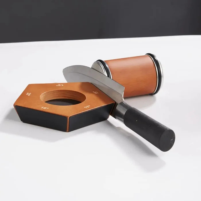 Sharproll Messen Slijper – Professionele Rollende Slijper met Diamantstenen en Hoeksteun