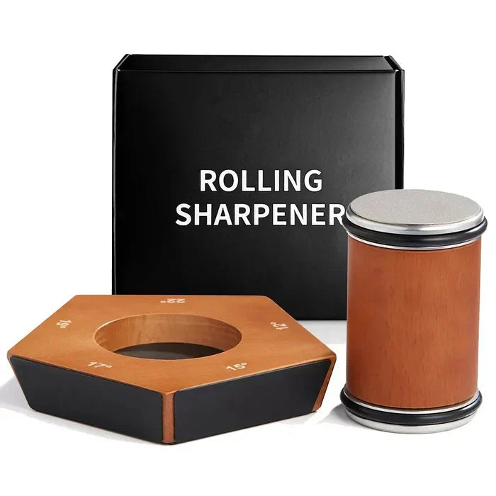 Sharproll Messen Slijper – Professionele Rollende Slijper met Diamantstenen en Hoeksteun