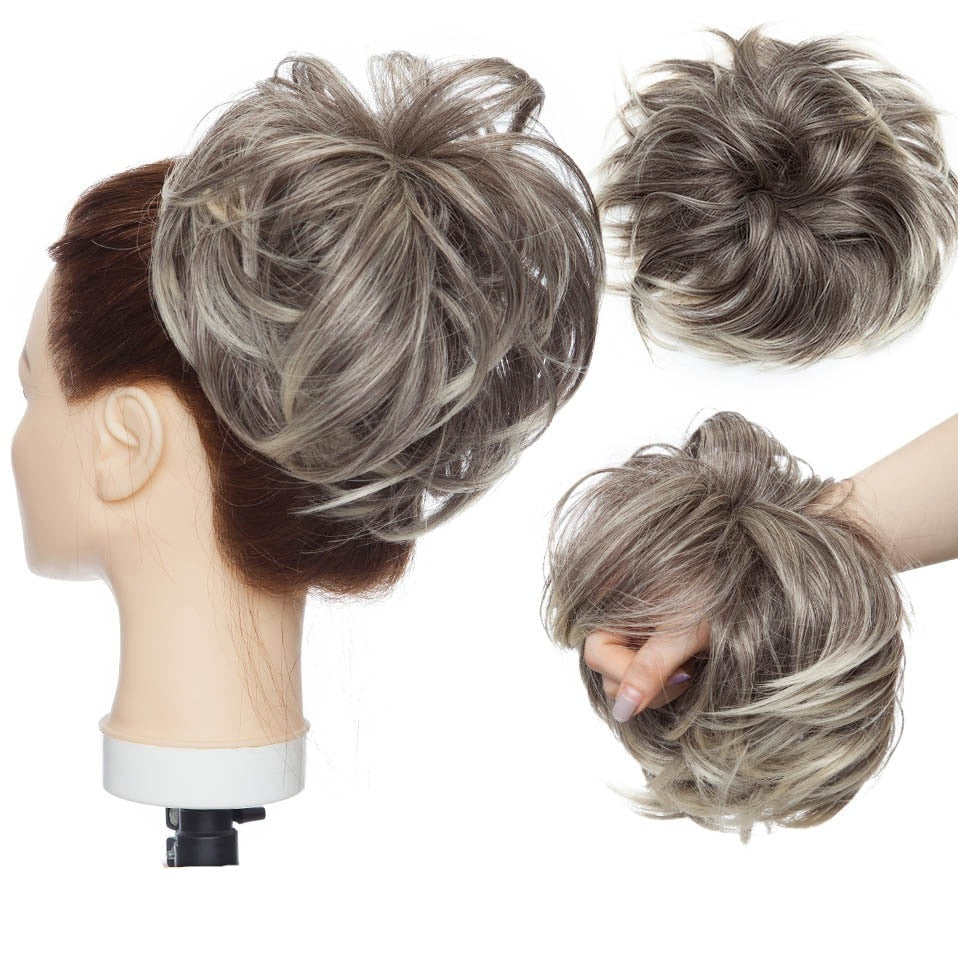 Messy Bun Hair Crunchie