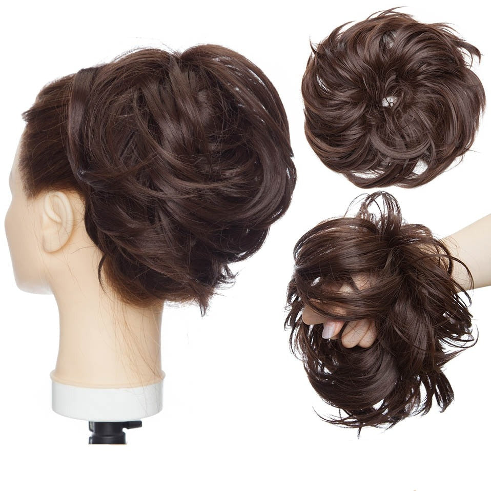 Messy Bun Hair Crunchie