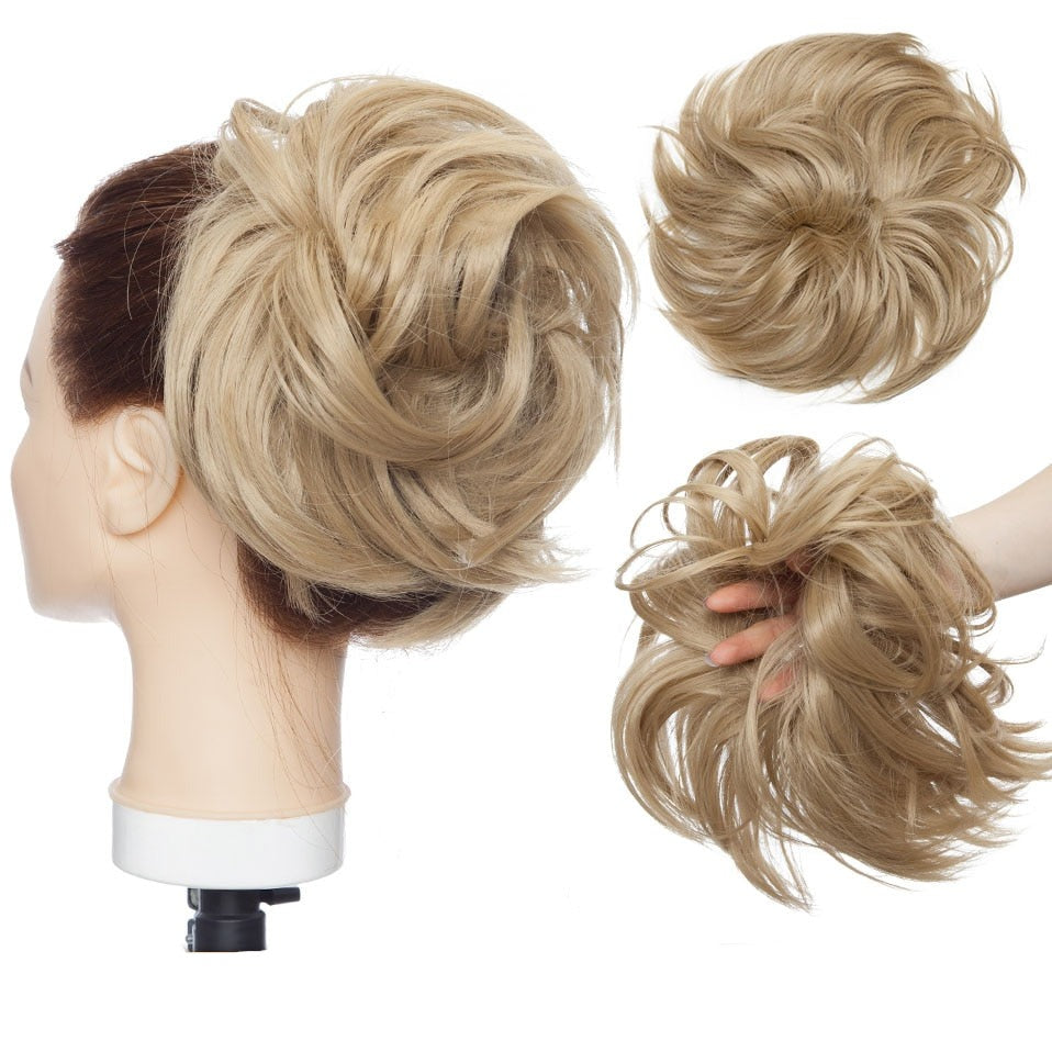 Messy Bun Hair Crunchie