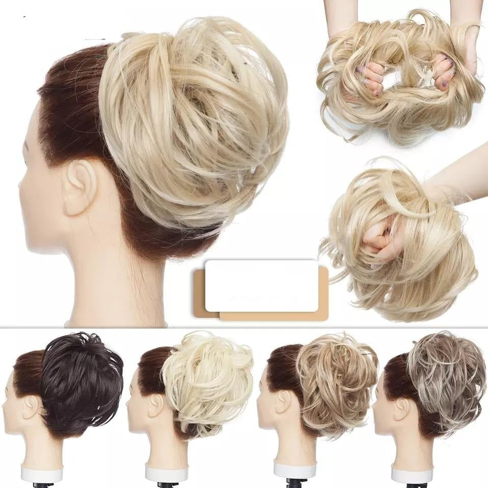 Messy Bun Hair Crunchie