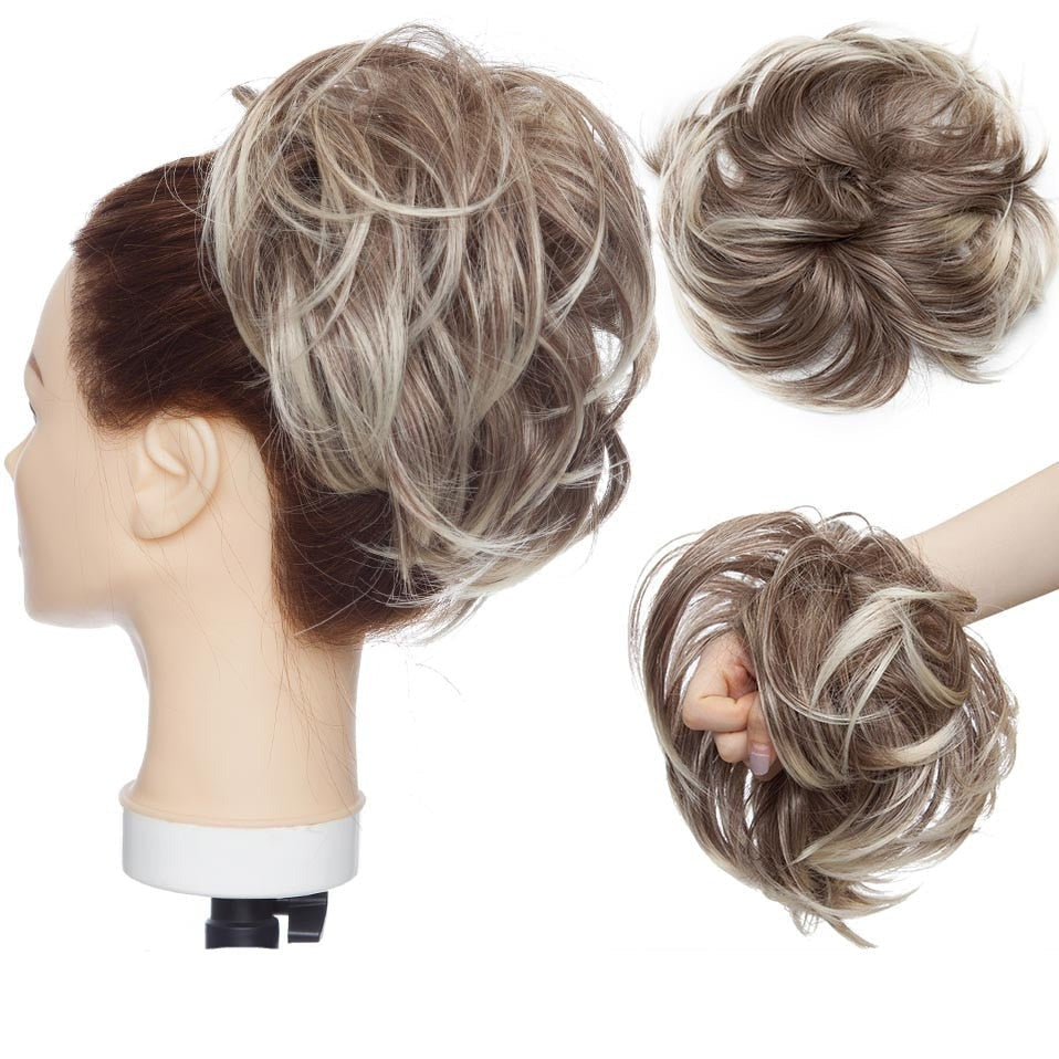 Messy Bun Hair Crunchie