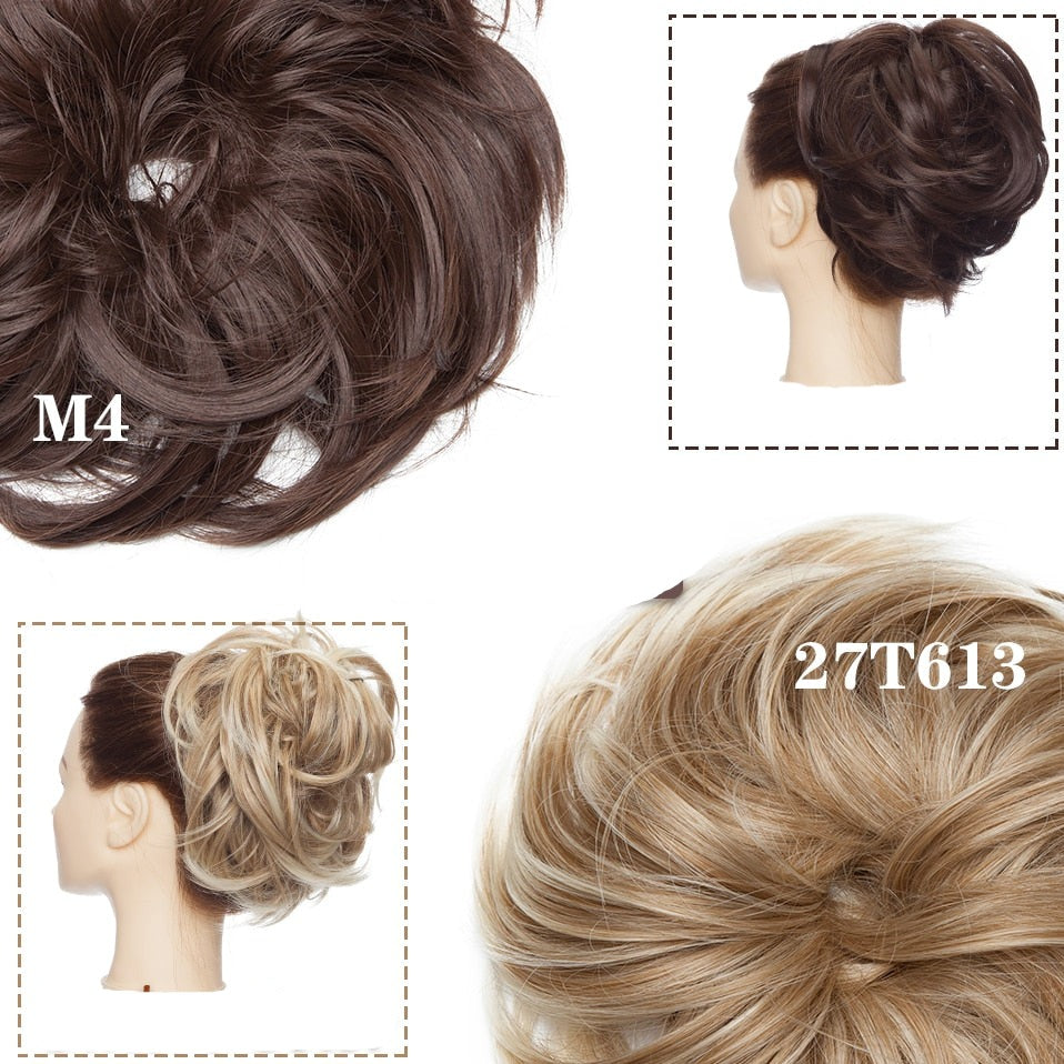 Messy Bun Hair Crunchie