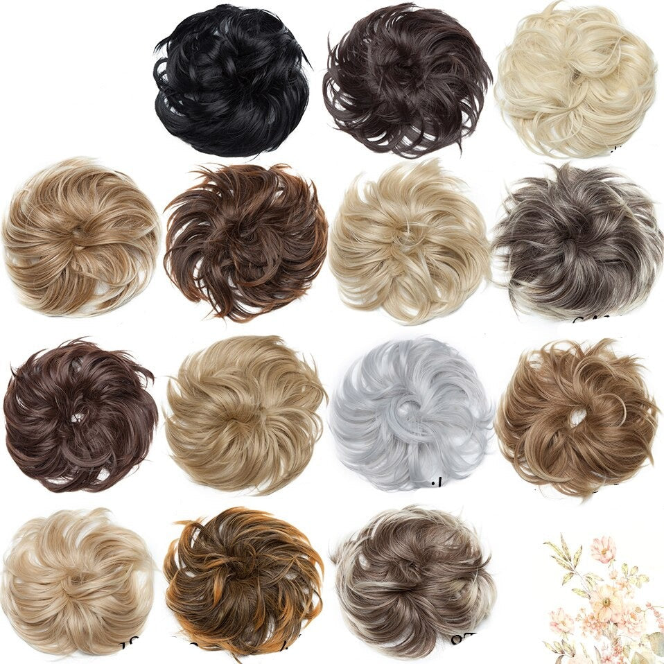 Messy Bun Hair Crunchie