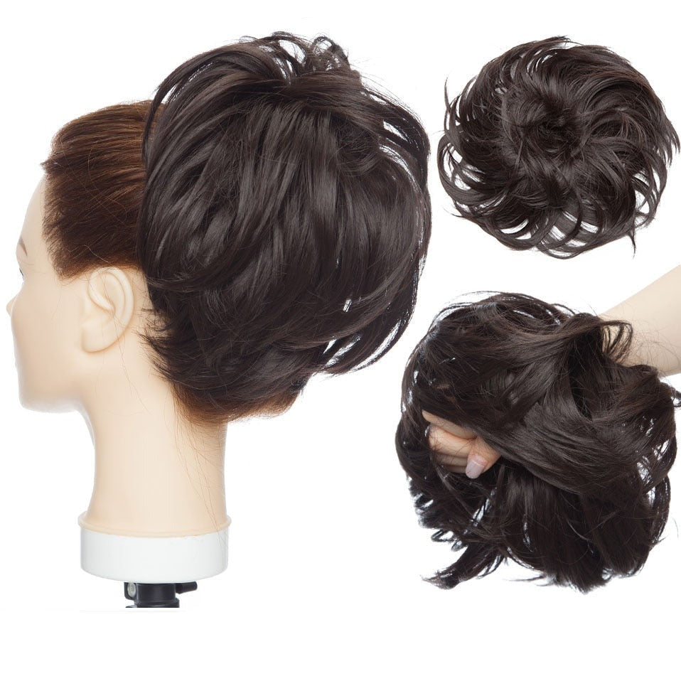 Messy Bun Hair Crunchie