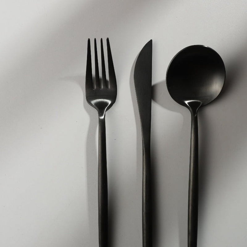 Minimalistisch Bestekset 20-Delig - RVS met Gouden Coating