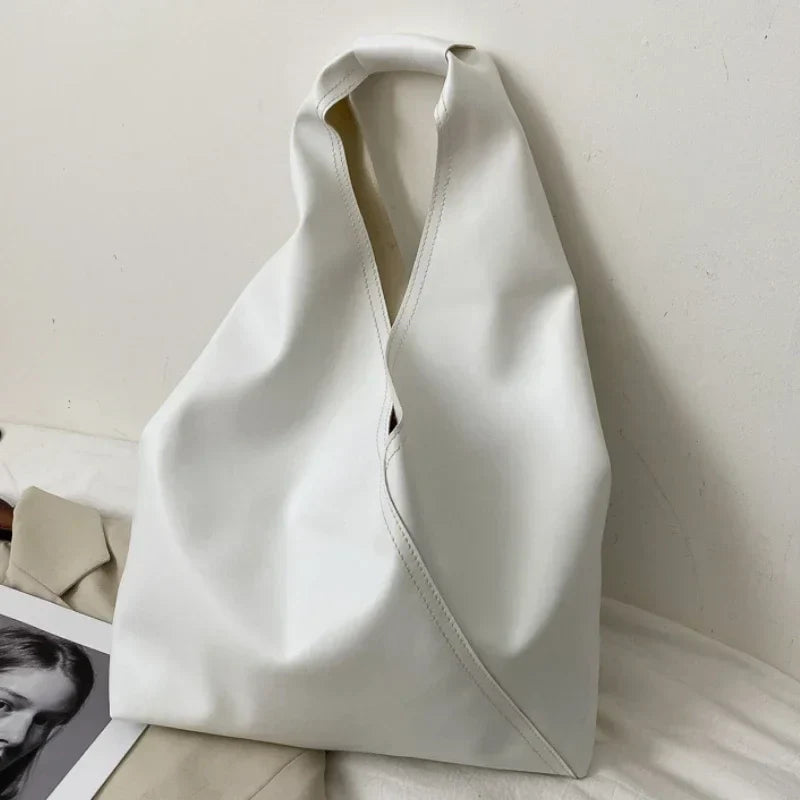 Minimalistische Leren Handtassen voor Vrouwen