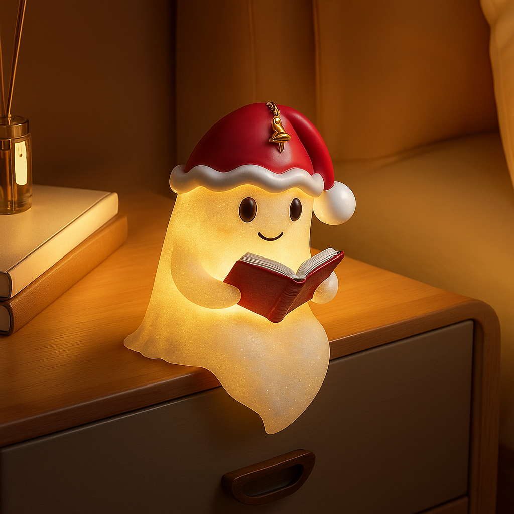 Spookfiguur LED Kerstlamp – Sfeervolle Decoratieve Verlichting