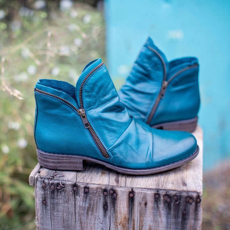Comfortabele Dames Enkellaarsjes Solira – Warme Winterboots met Steun en Stijl