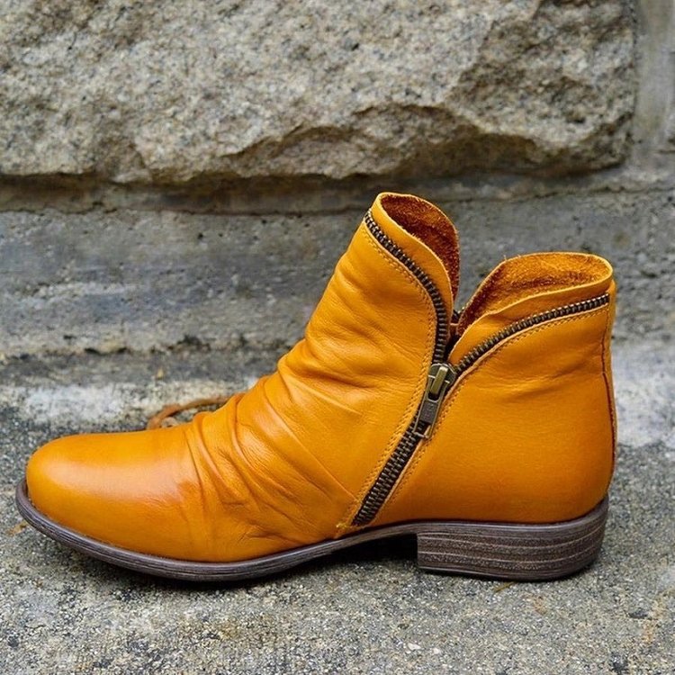 Comfortabele Dames Enkellaarsjes Solira – Warme Winterboots met Steun en Stijl