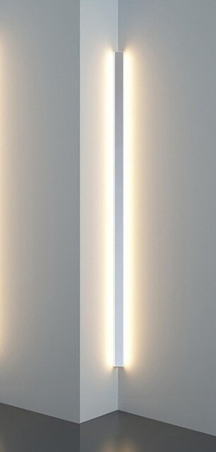 Moderne LED Wandlamp Lineair - Zwart en Energiezuinig