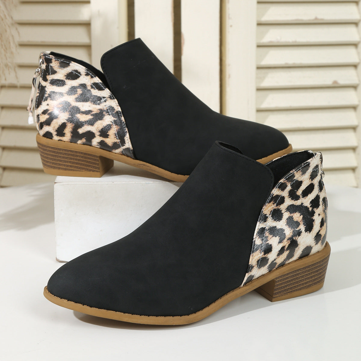 Elegante Winterlaars Liora met Blokhak – Comfort & Stijl
