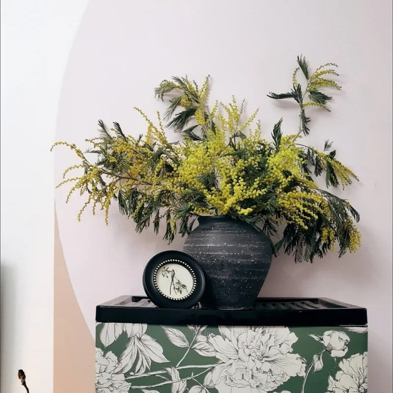 Rustieke keramische plantenpot - elegant design voor binnen en buiten