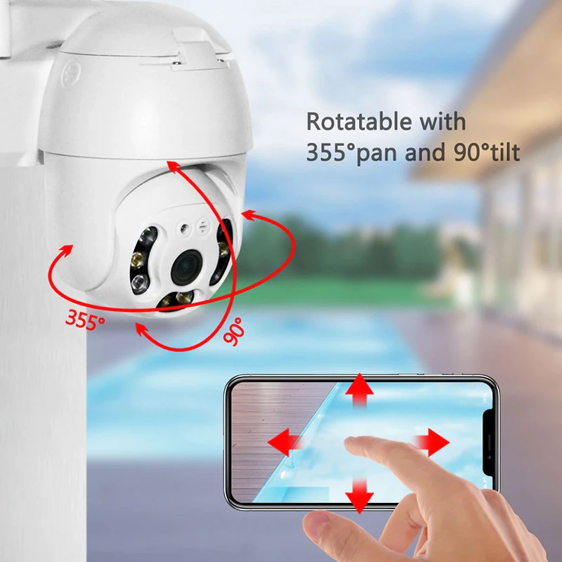 SmartCam Set 4X – Complete Draadloze Beveiligingscamera Set