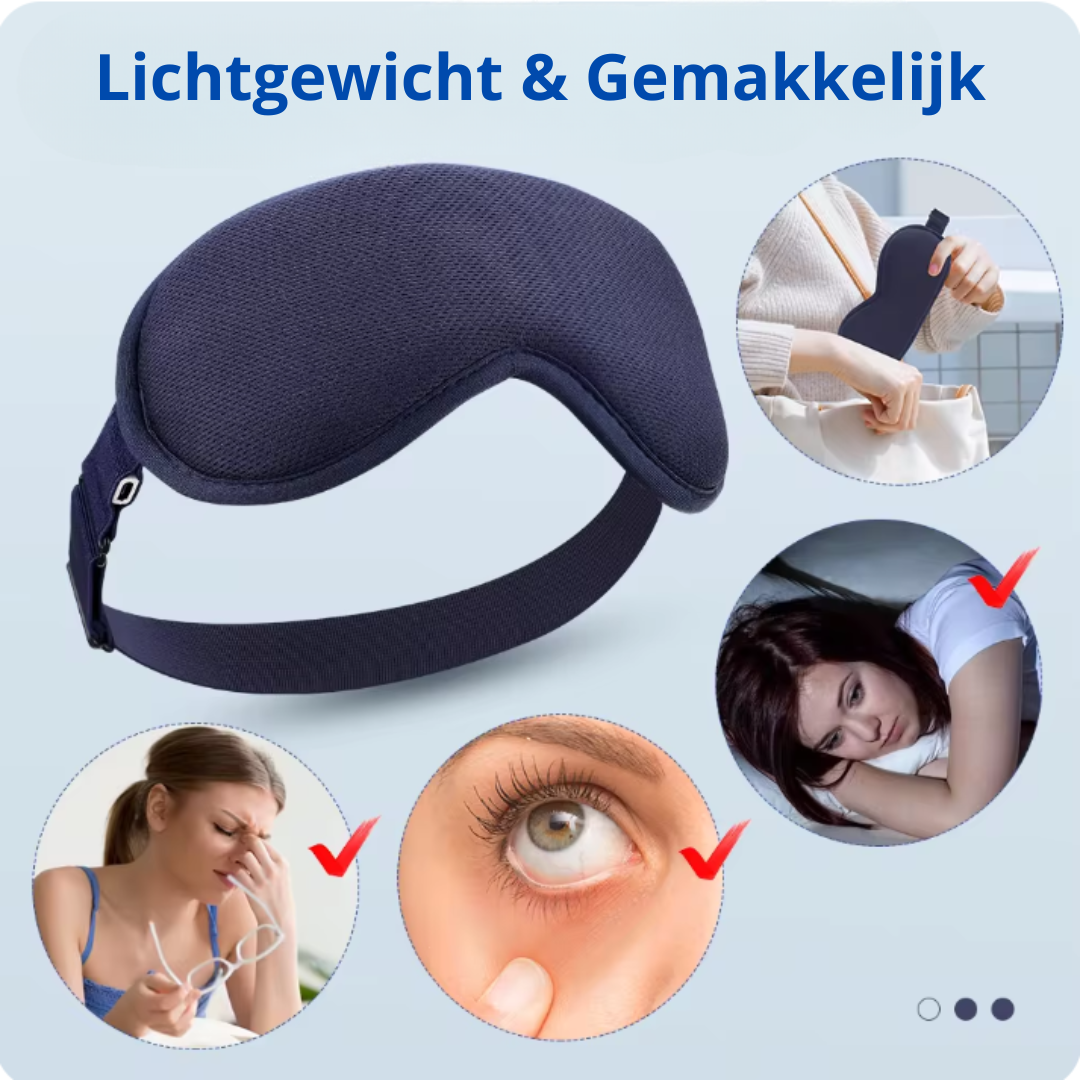 Oog Massage & Verwarming - Effectief tegen Migraine