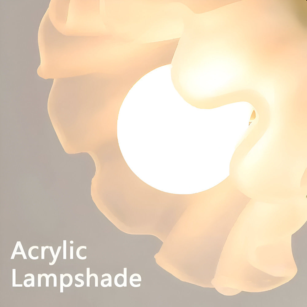 FleurLicht Tafellamp – Romantisch Bloemdesign met Zachte LED-verlichting