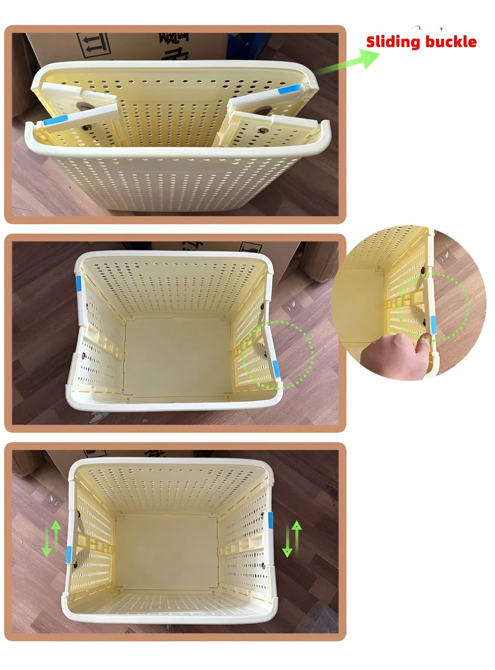 RollEase Opvouwbare Wasmand – Met Wielen, Compact & Duurzaam voor Eenvoudig Transport