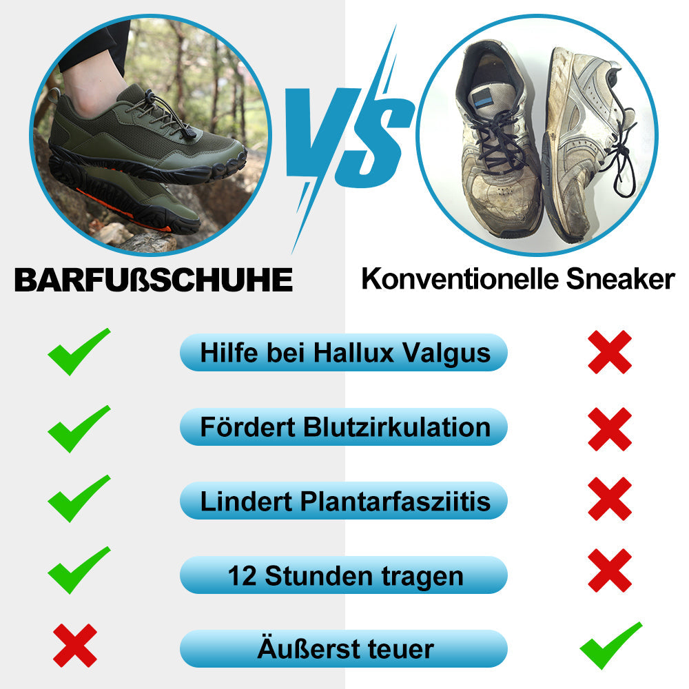 Ultralichte Barefootschoenen – Ademend, Antislip & Pijnverlichtend
