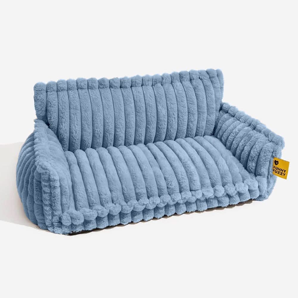 DroomPoot Orthopedisch Hondenbed – Stevige Ligplaats met Neksteun en Afneembare Hoes