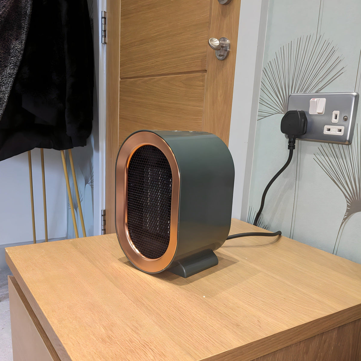 Compacte Keramische Ruimteverwarmer – Efficiënte Verwarming voor Kleine Ruimtes