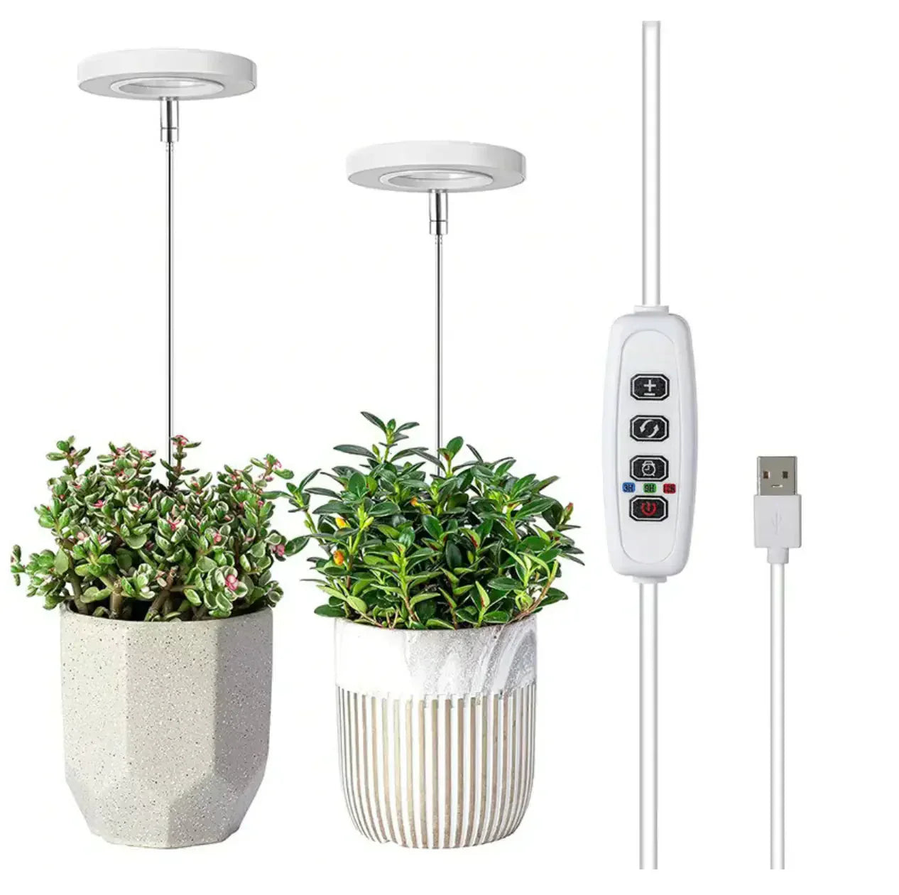LumaGroei LED Plantenlamp met Timer en Dimbare Verlichting