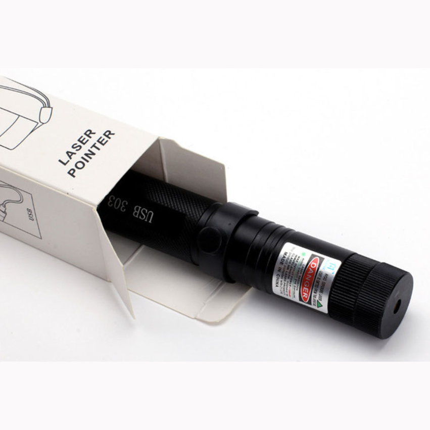 LumaBeam Laserpen met Groot Bereik en Oplaadbare USB-C Batterij