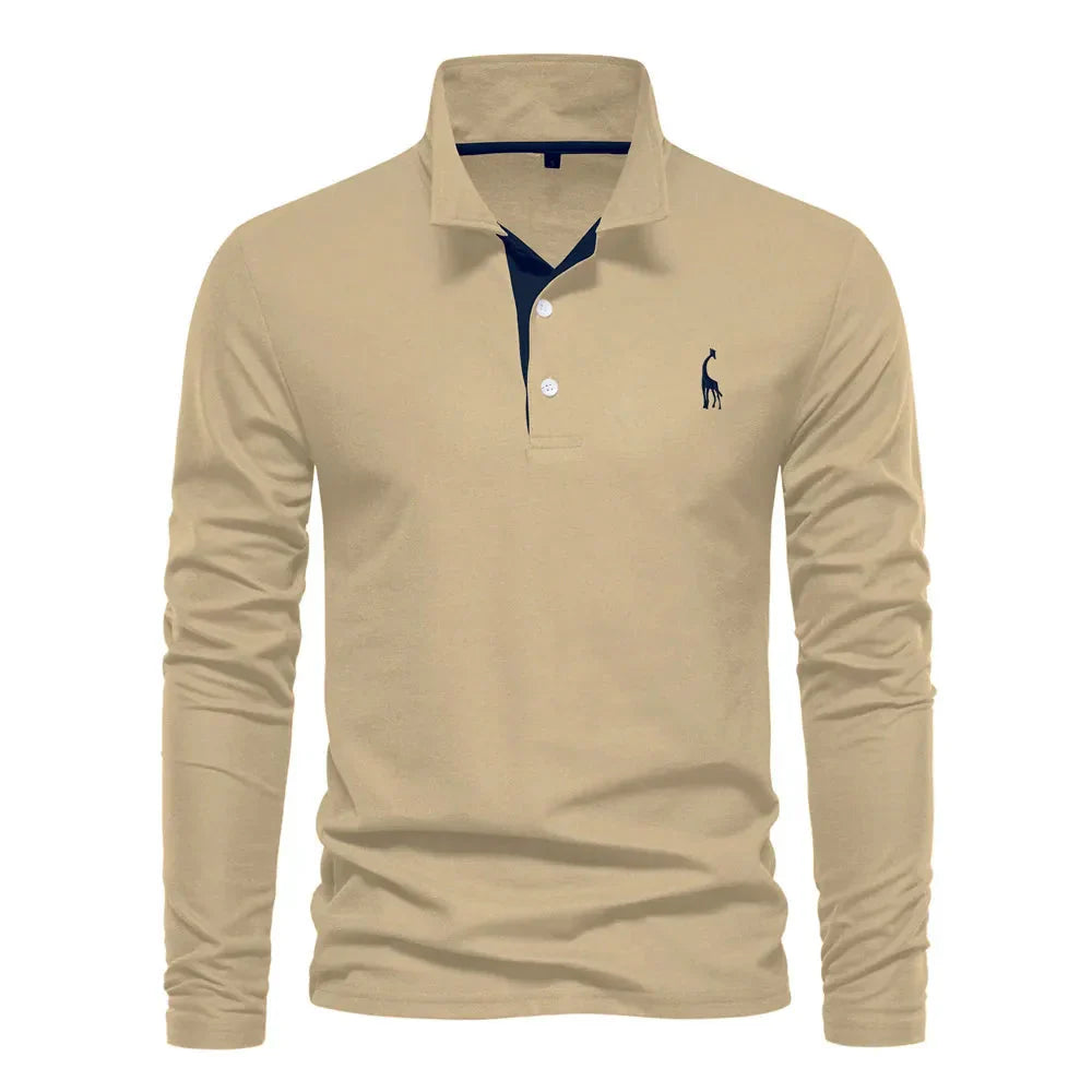 Polo met Lange Mouwen - GENTLEMEN