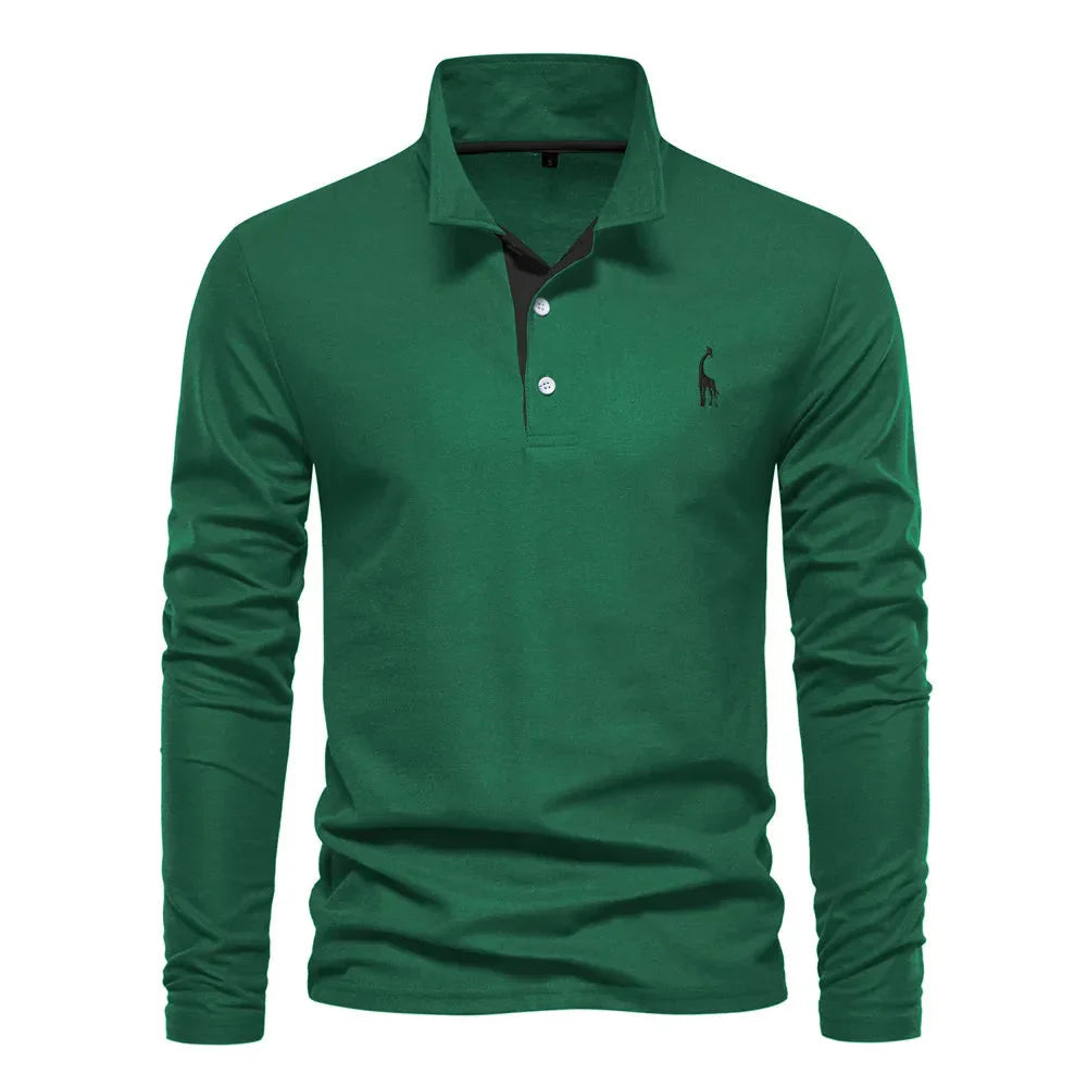 Polo met Lange Mouwen - GENTLEMEN