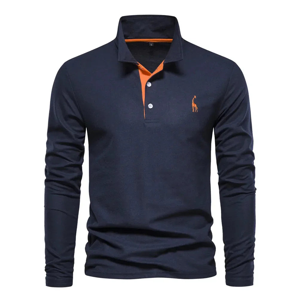 Polo met Lange Mouwen - GENTLEMEN