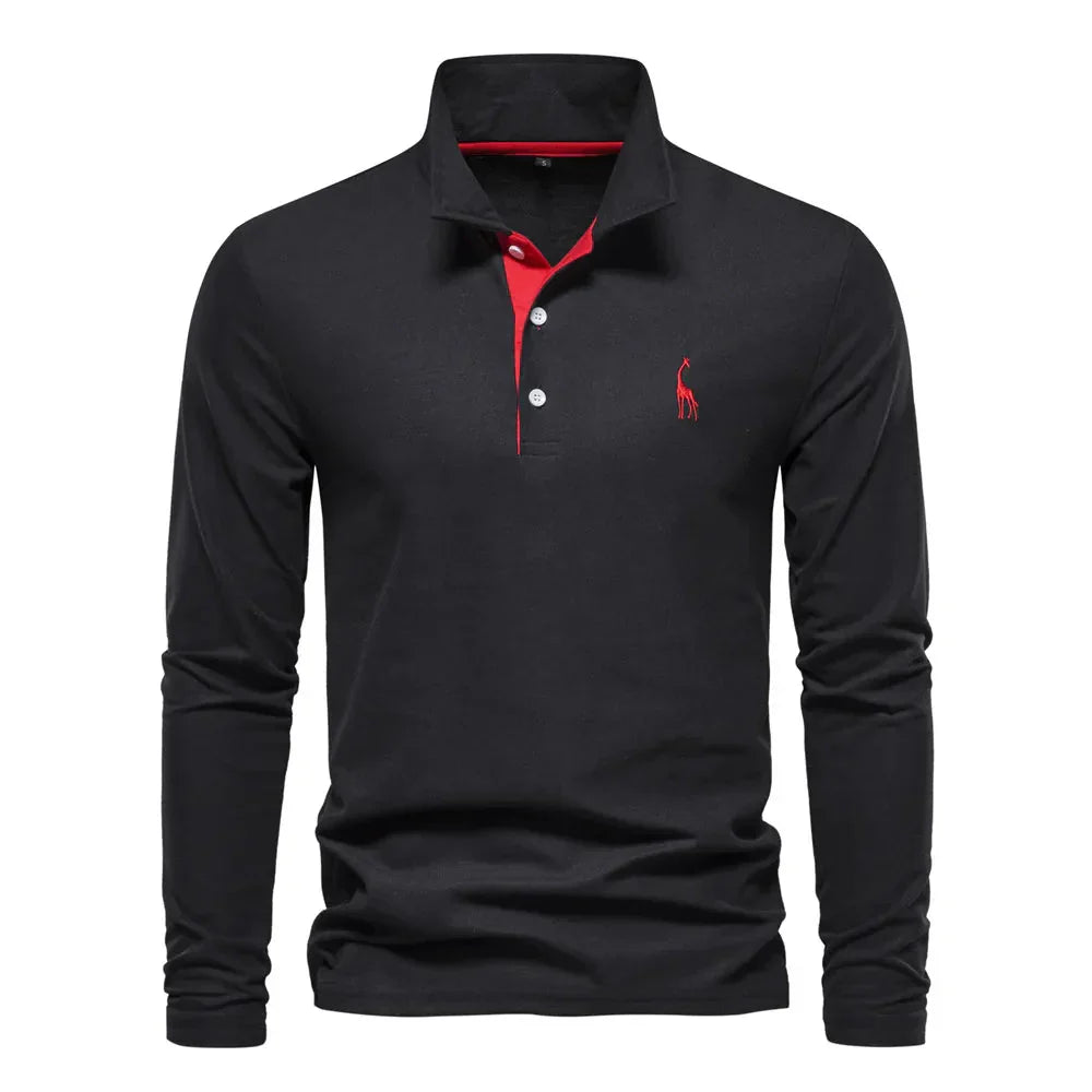 Polo met Lange Mouwen - GENTLEMEN