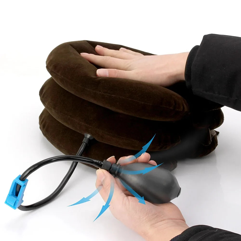 PortaPillow Neck | Directe verlichting van nekpijn & ruggenmergtractie-apparaat