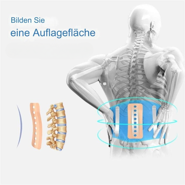 Ergonomische rugondersteuningsgordel voor stabiliteit en comfort
