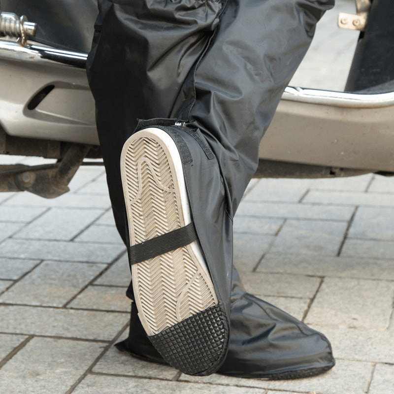 RainGuard Broek met Overschoenen – Waterafstotend en Verstelbare Pasvorm