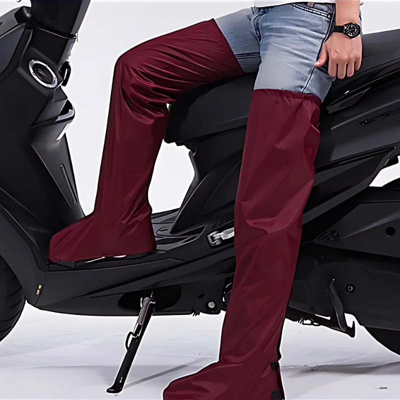 RainGuard Broek met Overschoenen – Waterafstotend en Verstelbare Pasvorm