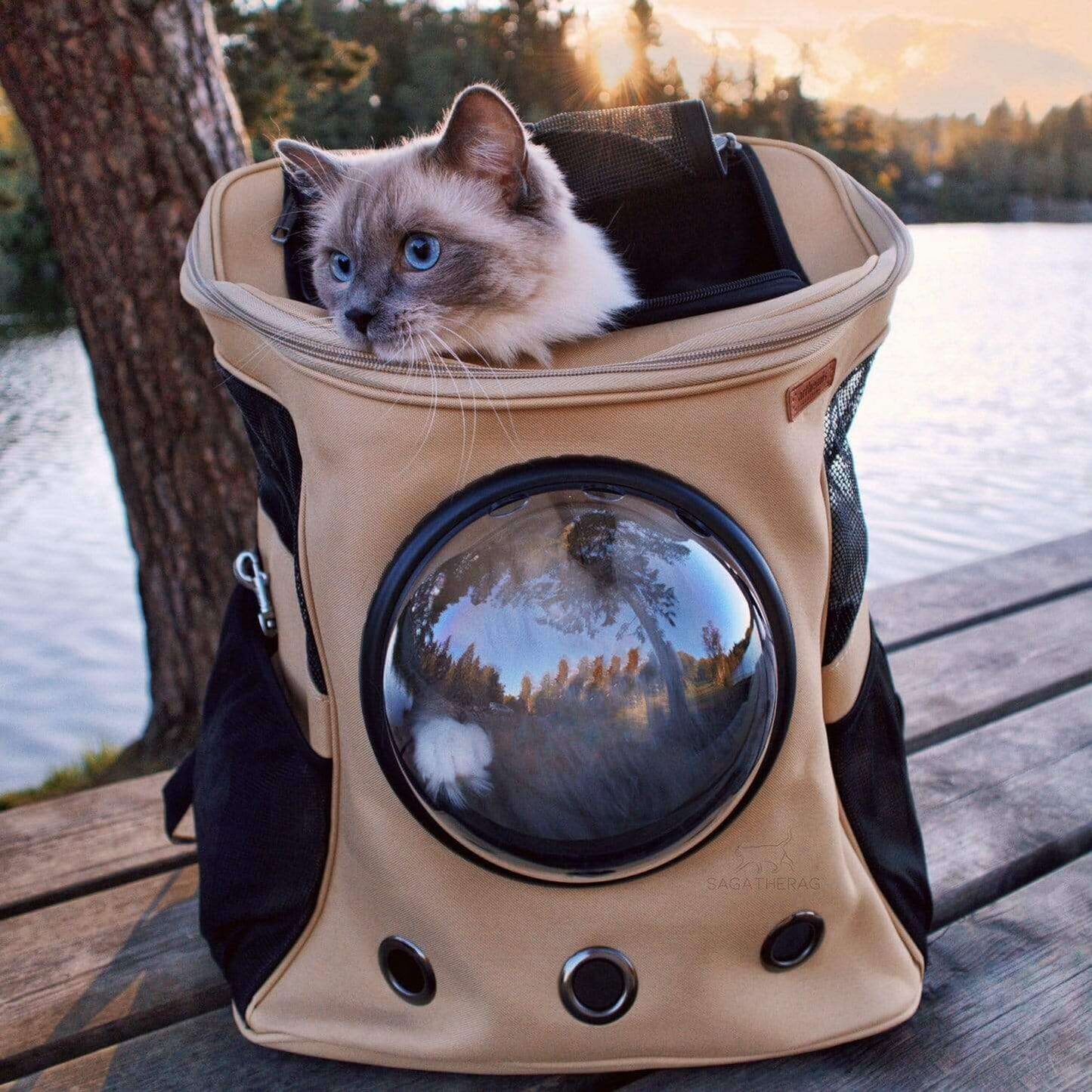 PurrVenture Rugzak – Draagbare Huisdierdrager voor Katten en Kleine Huisdieren